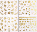 Snow Flake Nail tattoos